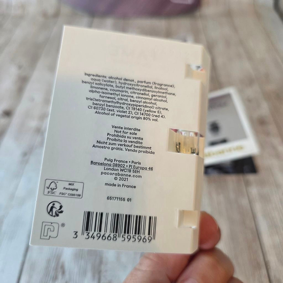 Paco Rabanne Phantom & Fame Samples - Picture 3 of 3